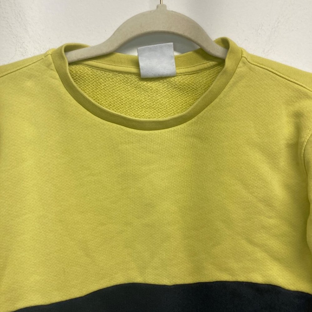 Champion Spellout Color Block Sweater Medium - image 3